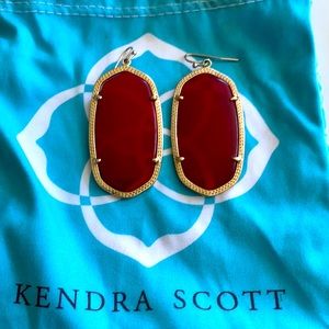 Kendra Scott red earings
